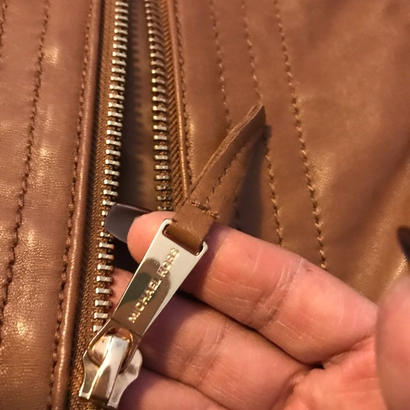 Michael Kors Leather Jacket, M - Picture 6 of 8
